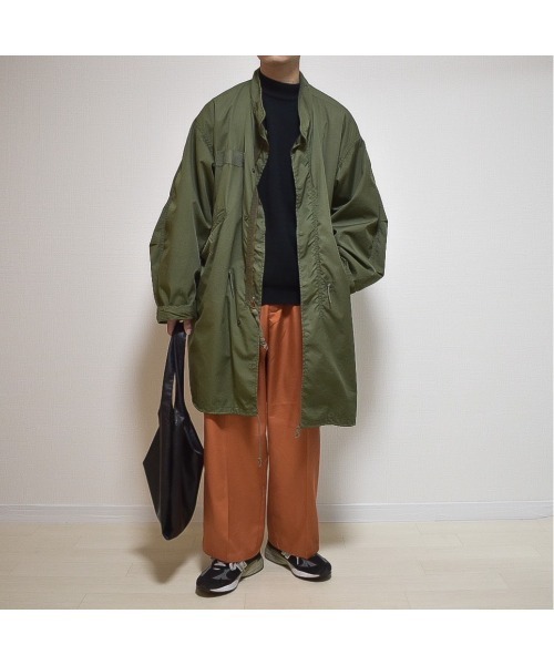 MinoriTY（マイノリティ）の「【MinoriTY】セミフレアシルエット カラースラックス パンツ メンズ 無地 秋服 夏服 ワイドパンツ（スラックス・メンズ・オレンジ/ブルー・M/L）」の15枚目の写真