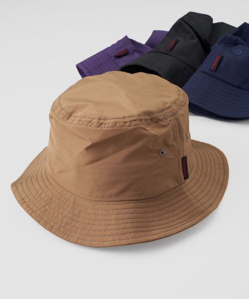 Gramicci（グラミチ）の「【GRAMICCI/グラミチ】 KIDS SHELL BUCKET HAT / シェルバケットハット（ハット・キッズ・ブラック/ベージュ/ネイビー/パープル・FREE）」の3枚目の写真