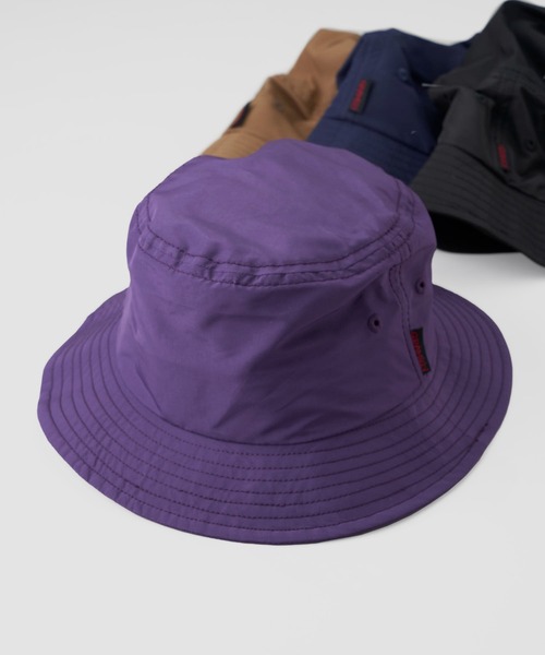 Gramicci（グラミチ）の「【GRAMICCI/グラミチ】 KIDS SHELL BUCKET HAT / シェルバケットハット（ハット・キッズ・ブラック/ベージュ/ネイビー/パープル・FREE）」の4枚目の写真