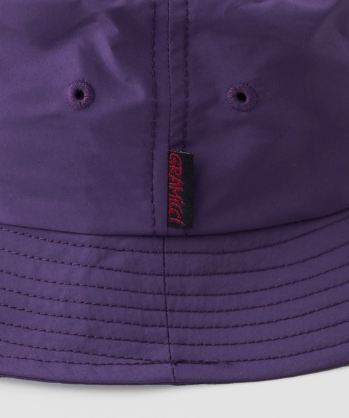 Gramicci（グラミチ）の「【GRAMICCI/グラミチ】 KIDS SHELL BUCKET HAT / シェルバケットハット（ハット・キッズ・ブラック/ベージュ/ネイビー/パープル・FREE）」の7枚目の写真