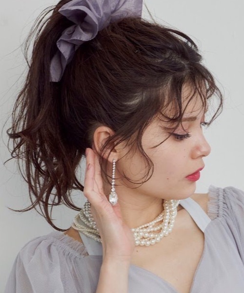 J1U by LA BELLE ETUDE（ジユウバイラベルエチュード）の「ビジュラインピアス（ピアス（両耳用）・レディース・シルバー・FREE）」の8枚目の写真