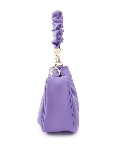 ESPERANZA(エスペランサ)の「【3WAY】パールハンドルバッグ(ショルダーバッグ・レディース・アイボリー/パープル系・FREE)」の6枚目の写真