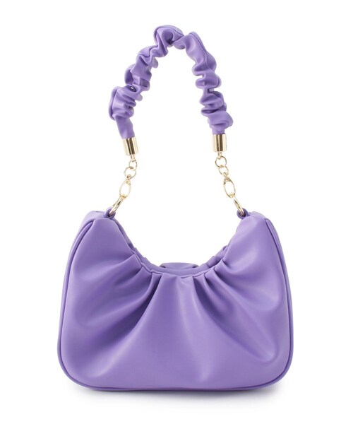 ESPERANZA(エスペランサ)の「【3WAY】パールハンドルバッグ(ショルダーバッグ・レディース・アイボリー/パープル系・FREE)」の7枚目の写真