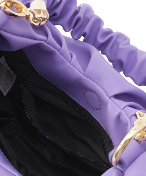 ESPERANZA(エスペランサ)の「【3WAY】パールハンドルバッグ(ショルダーバッグ・レディース・アイボリー/パープル系・FREE)」の11枚目の写真