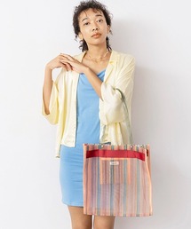 Casselini | Casselini(キャセリーニ)プリントチュールトート(トートバッグ)