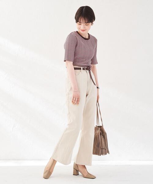 coen(コーエン)の「栃木レザーベルト20mm(ベルト・レディース・ダークブラウン/ブラウン/ブラック・FREE)」の5枚目の写真