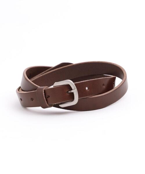 coen(コーエン)の「栃木レザーベルト20mm(ベルト・レディース・ダークブラウン/ブラウン/ブラック・FREE)」の7枚目の写真