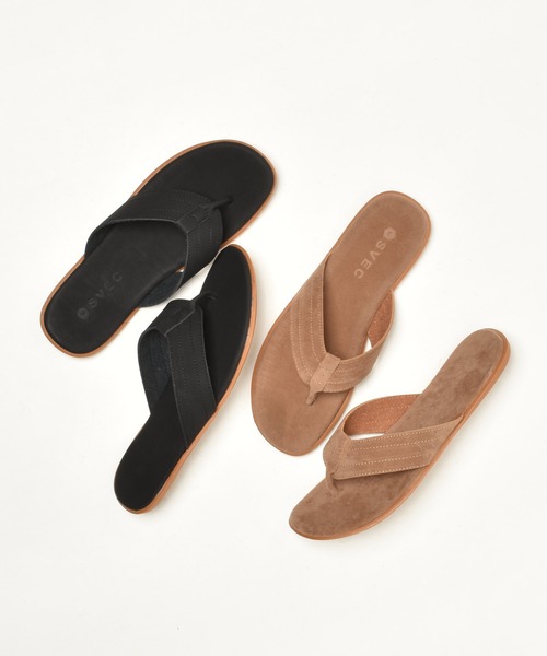 SVEC（シュベック）の「クラシック トングサンダル（サンダル・メンズ・ベージュ系その他/ブラック・41/42/43/44/40）」の7枚目の写真