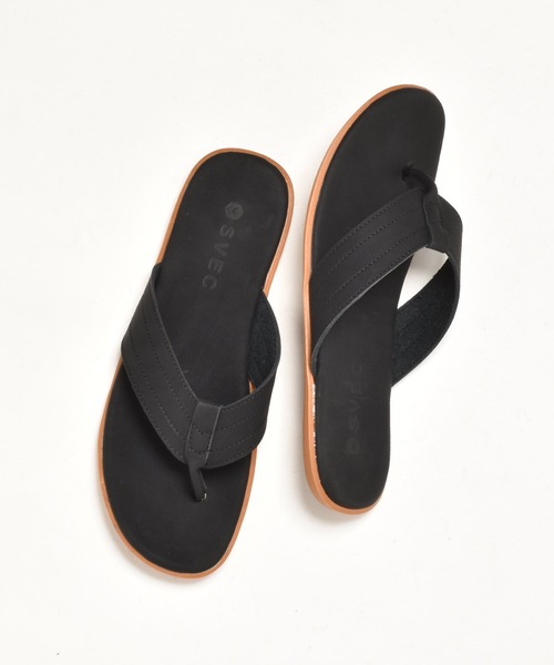 SVEC（シュベック）の「クラシック トングサンダル（サンダル・メンズ・ベージュ系その他/ブラック・41/42/43/44/40）」の10枚目の写真