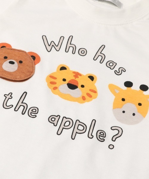 ACOBA（ACOBA）の「動物仕掛長袖Ｔシャツ（Tシャツ/カットソー・キッズ・ホワイト/イエロー・90/100/110/120/80/130/95）」の8枚目の写真