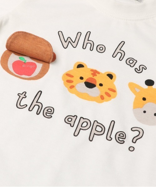 ACOBA（ACOBA）の「動物仕掛長袖Ｔシャツ（Tシャツ/カットソー・キッズ・ホワイト/イエロー・90/100/110/120/80/130/95）」の7枚目の写真