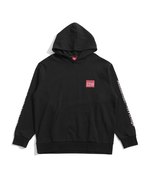 Manhattan Portage(マンハッタンポーテージ)の「Sweat Hoodie(パーカー・メンズ・ホワイト/ライトグレー/ブラック/ダークブルー/ターコイズブルー・MEDIUM/LARGE/SMALL/X-LARGE)」の2枚目の写真