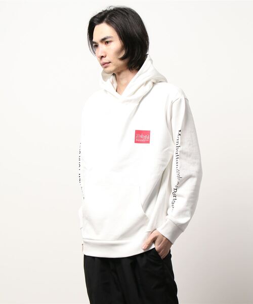 Manhattan Portage(マンハッタンポーテージ)の「Sweat Hoodie(パーカー・メンズ・ホワイト/ライトグレー/ブラック/ダークブルー/ターコイズブルー・MEDIUM/LARGE/SMALL/X-LARGE)」の16枚目の写真