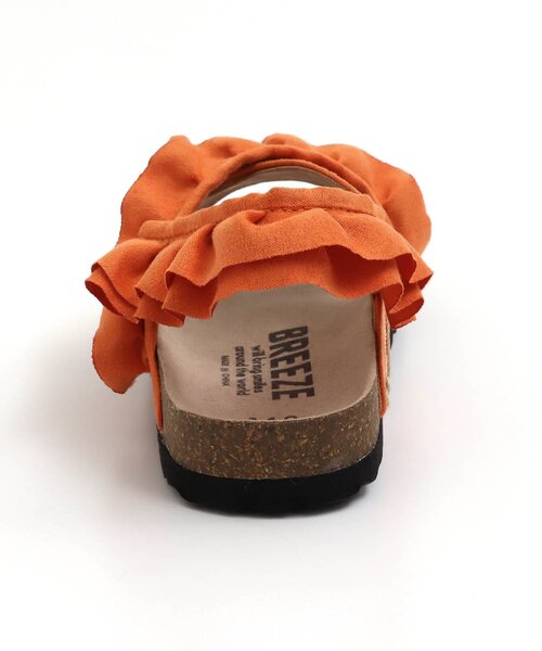 BREEZE（ブリーズ）の「フリルサンダル（サンダル・キッズ・オレンジ/キャメル・18/17/19/15 /14/16）」の16枚目の写真