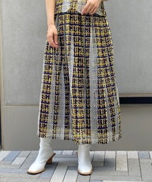 NAKAGAMI（ナカガミ）の「NAKAGAMI(ナカガミ) CHECK SKIRT/チェック