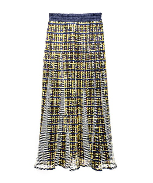 NAKAGAMI（ナカガミ）の「NAKAGAMI(ナカガミ) CHECK SKIRT