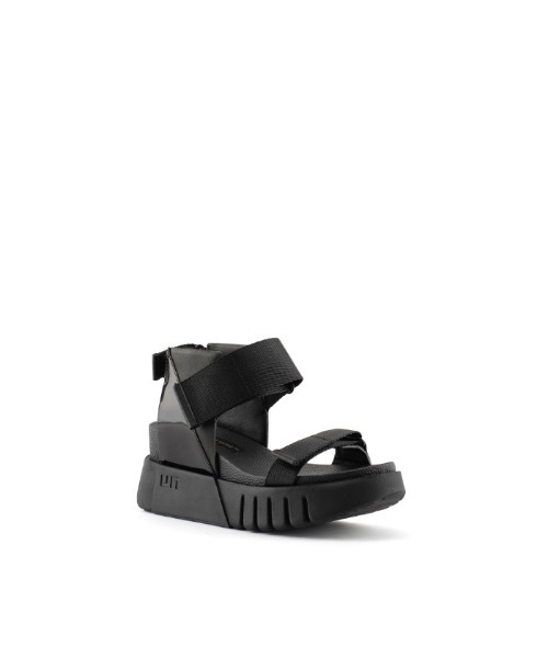UNITED NUDE ユナイテッドヌード サンダル ブラック 37 モード UNITED NUDE ユナイテッドヌード サンダル ブラック 37 モード