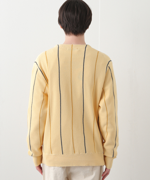 B.C STOCK（ベーセーストック）の「H/TCOTTON カーディガン（カーディガン/ボレロ・メンズ・ネイビー/サックスブルー/イエロー・MEDIUM/LARGE）」の15枚目の写真