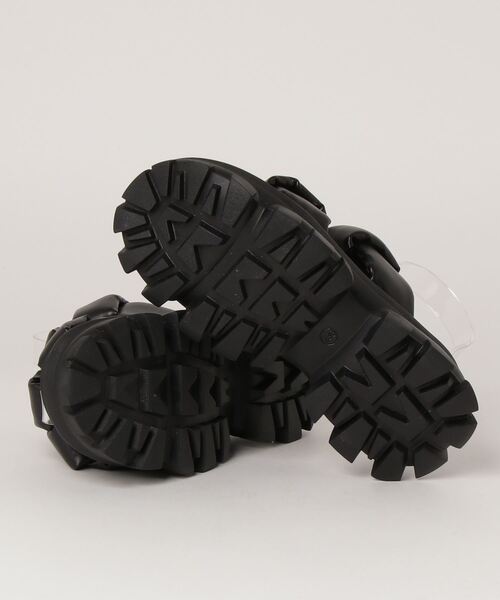 E.TOKYO（イートーキョー）の「E.TOKYO /厚底スポーツサンダル (XSLX0727)（サンダル・レディース・ホワイト/ブラック・38/36/40/39/35/37）」の7枚目の写真