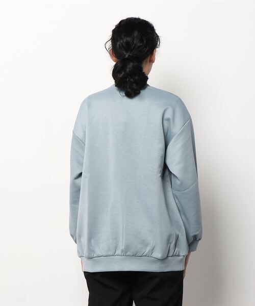 NAVY（ネイビー）の「ポンチ素材 トッパーカーディガン（カーディガン/ボレロ・レディース・ミント/グレイッシュベージュ・フリー）」の8枚目の写真