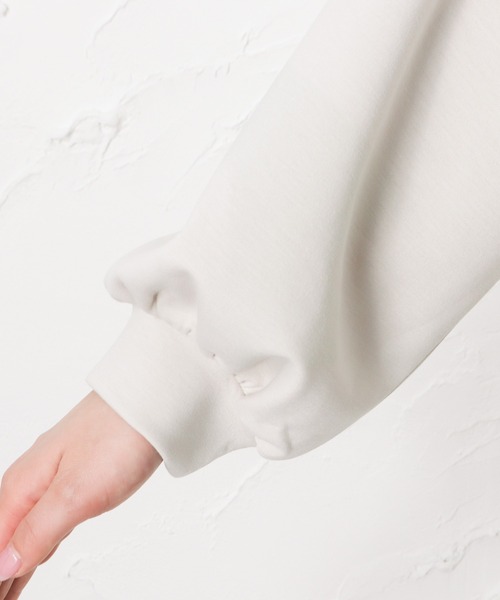 NAVY（ネイビー）の「ポンチ素材 トッパーカーディガン（カーディガン/ボレロ・レディース・ミント/グレイッシュベージュ・フリー）」の13枚目の写真