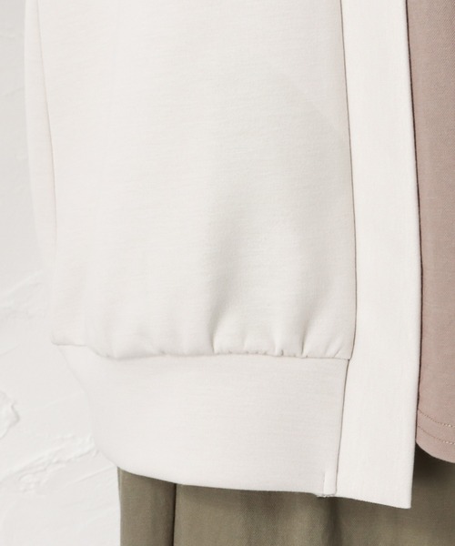 NAVY（ネイビー）の「ポンチ素材 トッパーカーディガン（カーディガン/ボレロ・レディース・ミント/グレイッシュベージュ・フリー）」の12枚目の写真