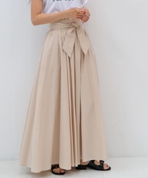 AKTE | ウエストベルトロングスカート(スカート)