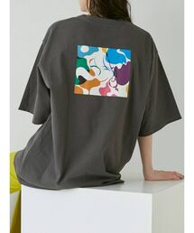 【MURUA/Hiroki Nishiyama】COLORFUL WATER GIRL Tシャツ