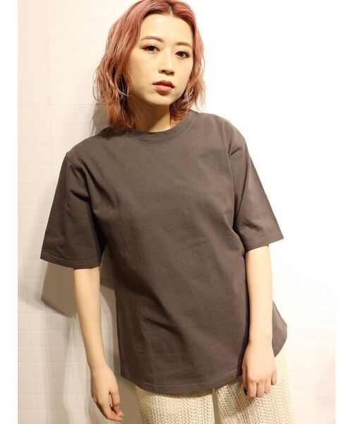 MURUA（ムルーア）の「【MURUA/Hiroki Nishiyama】COLORFUL WATER GIRL Tシャツ（Tシャツ/カットソー・レディース・ホワイト/ダークグレー・FREE）」の19枚目の写真