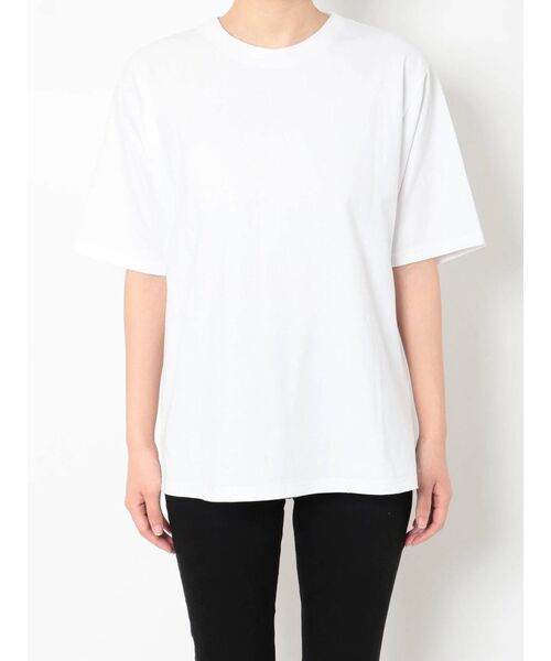 MURUA（ムルーア）の「【MURUA/Hiroki Nishiyama】COLORFUL WATER GIRL Tシャツ（Tシャツ/カットソー・レディース・ホワイト/ダークグレー・FREE）」の8枚目の写真
