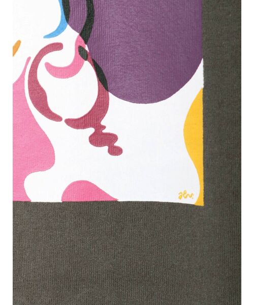 MURUA（ムルーア）の「【MURUA/Hiroki Nishiyama】COLORFUL WATER GIRL Tシャツ（Tシャツ/カットソー・レディース・ホワイト/ダークグレー・FREE）」の21枚目の写真