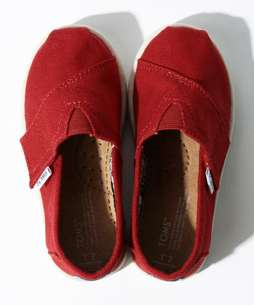 TOMS(トムス)の「TOMS / <KIDS>CLASSIC 13~16㎝(その他シューズ・キッズ・ネイビー/レッド・17/15 /16/13/14)」の21枚目の写真