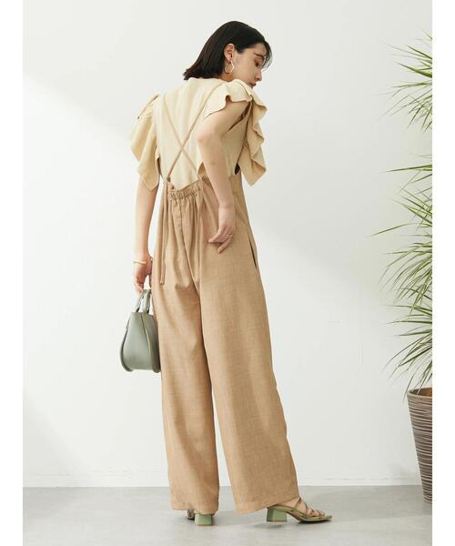 Sugar spoon(シュガースプーン)の「・SUGAR SPOON ラッフルスリーブニット(ニット/セーター・レディース・イエロー/ブラック/オフホワイト/杢グレー・FREE)」の15枚目の写真