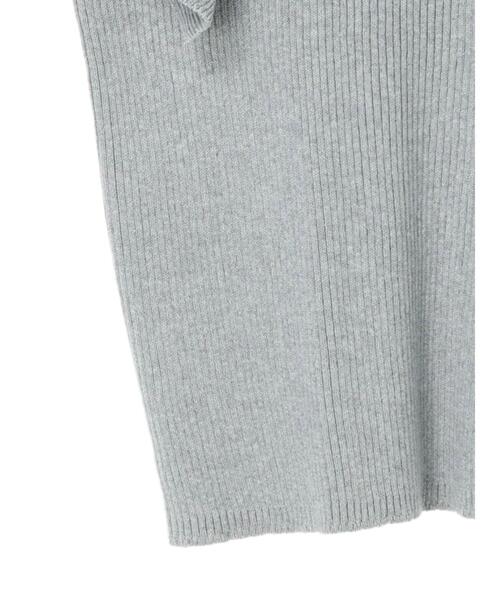 Sugar spoon(シュガースプーン)の「・SUGAR SPOON ラッフルスリーブニット(ニット/セーター・レディース・イエロー/ブラック/オフホワイト/杢グレー・FREE)」の19枚目の写真