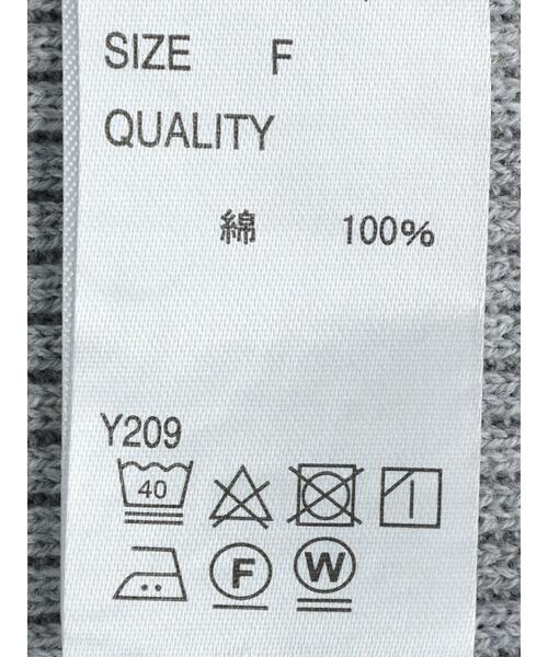 Sugar spoon(シュガースプーン)の「・SUGAR SPOON ラッフルスリーブニット(ニット/セーター・レディース・イエロー/ブラック/オフホワイト/杢グレー・FREE)」の14枚目の写真