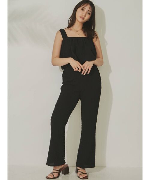 RESEXXY（リゼクシー）の「シャーリングパンツ【セットアップ着用可能】（その他パンツ・レディース・ホワイト/グレー/ブラック・FREE）」の16枚目の写真