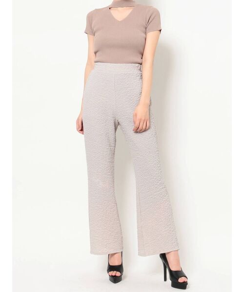 RESEXXY（リゼクシー）の「シャーリングパンツ【セットアップ着用可能】（その他パンツ・レディース・ホワイト/グレー/ブラック・FREE）」の8枚目の写真