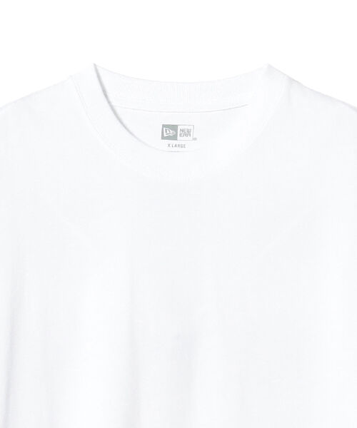 NEW ERA（ニューエラ）の「NEW ERA × BEAMS / 別注 MLB ロゴTシャツ（Tシャツ/カットソー・メンズ・ホワイト/ネイビー・X-LARGE/XX-LARGE）」の4枚目の写真
