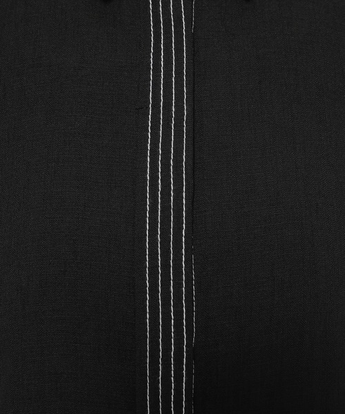 PAGEBOY（ページボーイ）の「バックオープンステッチシャツ（シャツ/ブラウス・レディース・オフホワイト/ブラック/パープル系その他・FREE）」の14枚目の写真