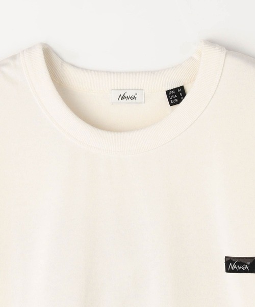NANGA（ナンガ）の「別注NANGAバックプリントTシャツ（Tシャツ/カットソー・メンズ・ホワイト/ネイビー/カーキ・MEDIUM/LARGE）」の9枚目の写真