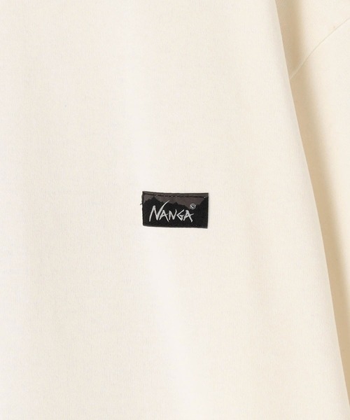 NANGA（ナンガ）の「別注NANGAバックプリントTシャツ（Tシャツ/カットソー・メンズ・ホワイト/ネイビー/カーキ・MEDIUM/LARGE）」の12枚目の写真
