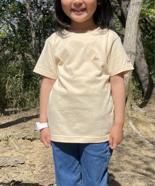 KELTY（ケルティ）の「ZOZO限定/KELTY キッズ 半袖 Tシャツ “COZY TIME”（Tシャツ/カットソー・キッズ・ホワイト/ベージュ・S/M/L）」の3枚目の写真
