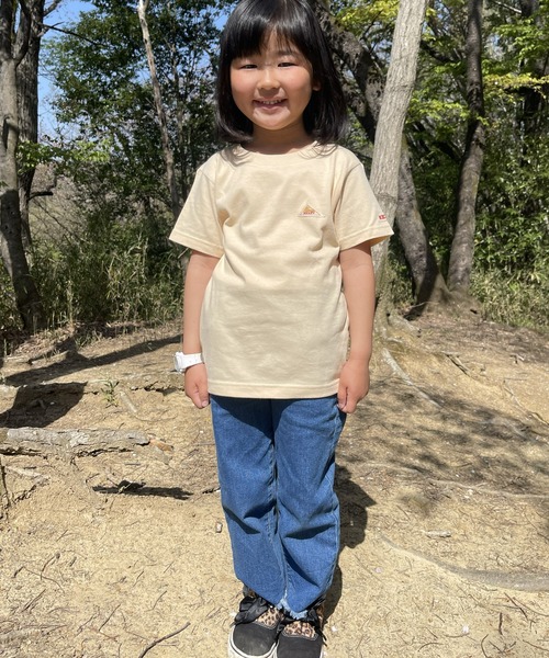 KELTY（ケルティ）の「ZOZO限定/KELTY キッズ 半袖 Tシャツ “COZY TIME”（Tシャツ/カットソー・キッズ・ホワイト/ベージュ・S/M/L）」の5枚目の写真