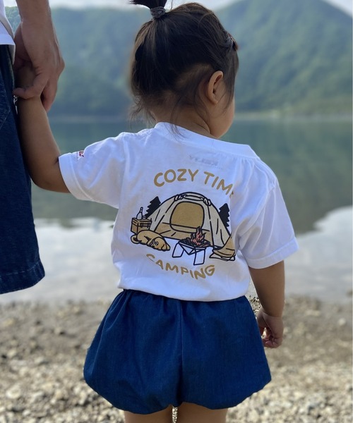 KELTY（ケルティ）の「ZOZO限定/KELTY キッズ 半袖 Tシャツ “COZY TIME”（Tシャツ/カットソー・キッズ・ホワイト/ベージュ・S/M/L）」の20枚目の写真