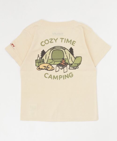 KELTY（ケルティ）の「ZOZO限定/KELTY キッズ 半袖 Tシャツ “COZY TIME”（Tシャツ/カットソー・キッズ・ホワイト/ベージュ・S/M/L）」の21枚目の写真