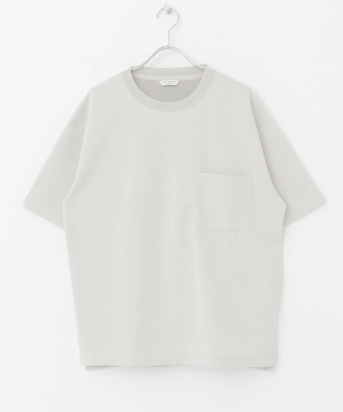 URBAN RESEARCH DOORS(アーバンリサーチドアーズ)の「ダブルフェイスショートスリーブTシャツ(Tシャツ/カットソー・メンズ・オフホワイト/ブラウン系その他/ネイビー/ブルー系その他・MEDIUM/LARGE)」の12枚目の写真
