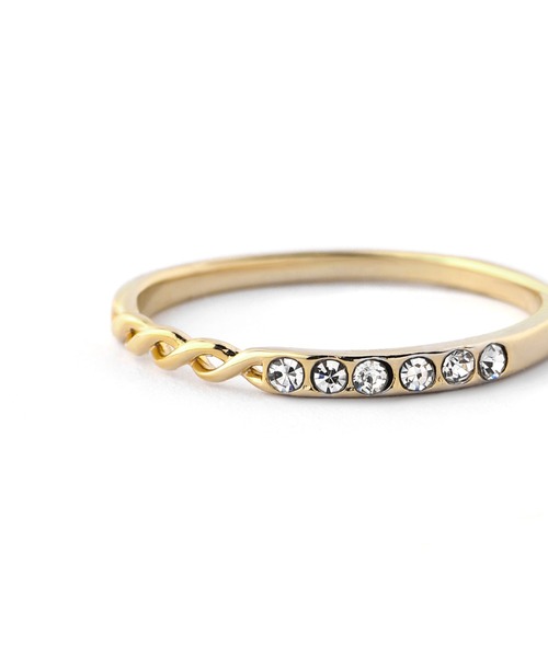 ANEMONE（アネモネ）の「マルチデザインスリムリング[4本セット]（リング・レディース・シルバー/ゴールド・FREE）」の6枚目の写真