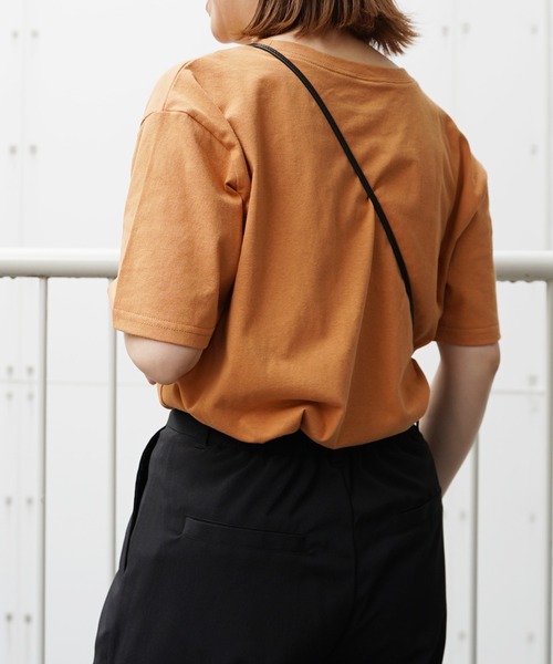 VENCEEXCHANGE(ヴァンスエクスチェンジ)の「フロントプリントロゴTシャツ(Tシャツ/カットソー・レディース・ホワイト/チャコールグレー/ライトブラウン/ライトベージュ・FREE)」の15枚目の写真