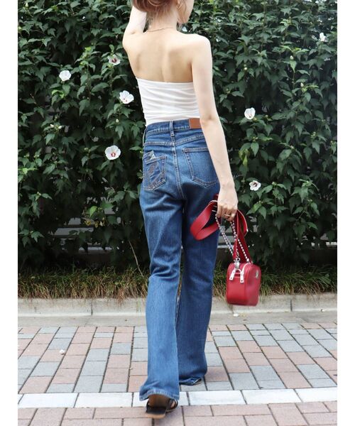 EVRIS（エヴリス）の「パットインベアトップ（チューブトップ・レディース・ホワイト/ブラック/レッド・FREE）」の11枚目の写真