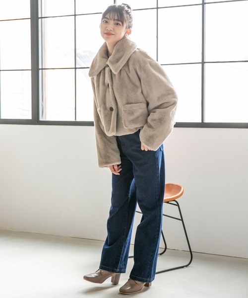 repipi armario（レピピ アルマリオ）の「モコモコファーコンパクト